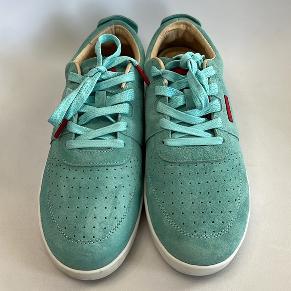 Savalé Men’s Harmann Light Blue Suede Sneaker Size 8.5 - Picture 2 of 10